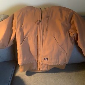 Dickie’s jacket. Barely warn